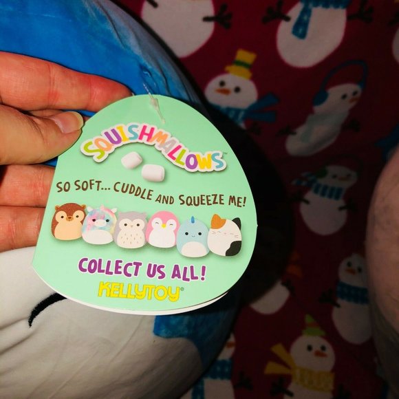 Squishmallow PUFF the BLUE PENGUIN 16 INCH PLUSH - Picture 2 of 3